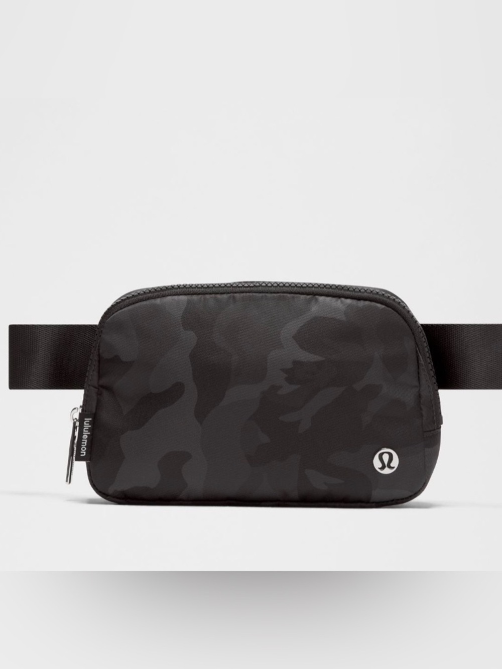 lululemon athletica Black Camo Everywhere Belt Bag 1L with Long Strap